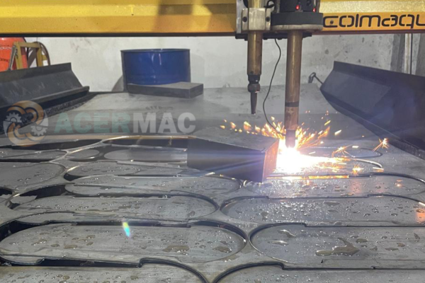 servicio de corte plasma cnc para fabricación de piezas en acero. Maquina de corte cnc